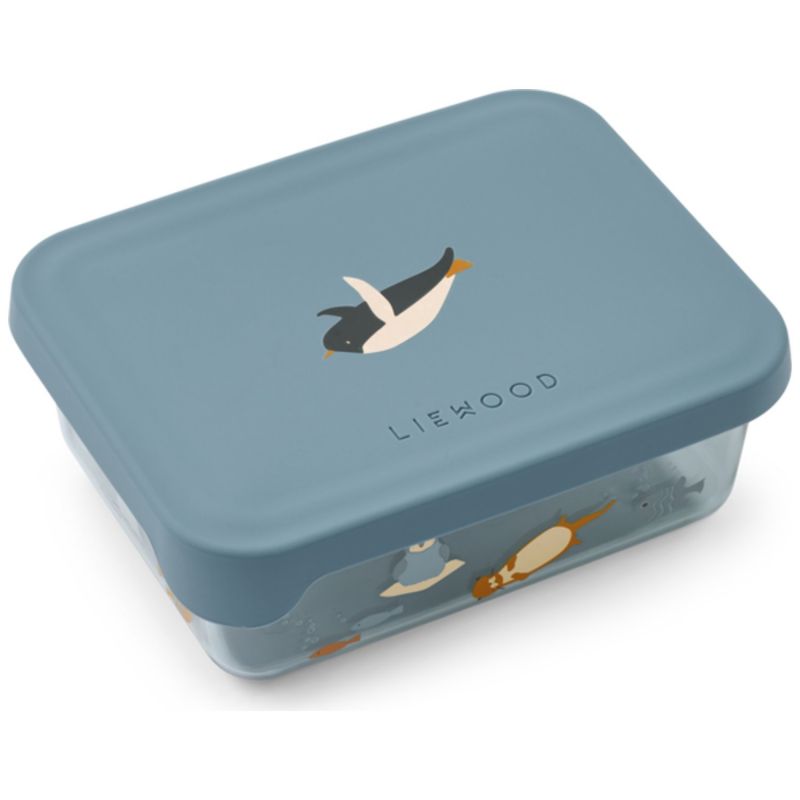 Boîte à goûter Ako en tritan Arctic Sea Liewood Produit 1