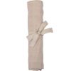 Lange en mousseline Beige (65 x 65 cm) - Filibabba