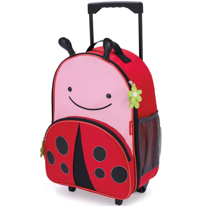 Valise trolley Zoo coccinelle rouge Skip Hop