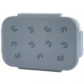 Lunch box en plastique recyclé Bleue/Myrtille