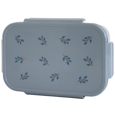 Lunch box en plastique recyclé Bleue/Myrtille  par 3 sprouts