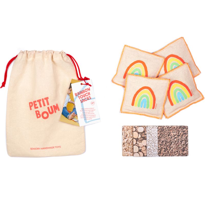 Lot de 4 sachets sensoriels Petit Boum