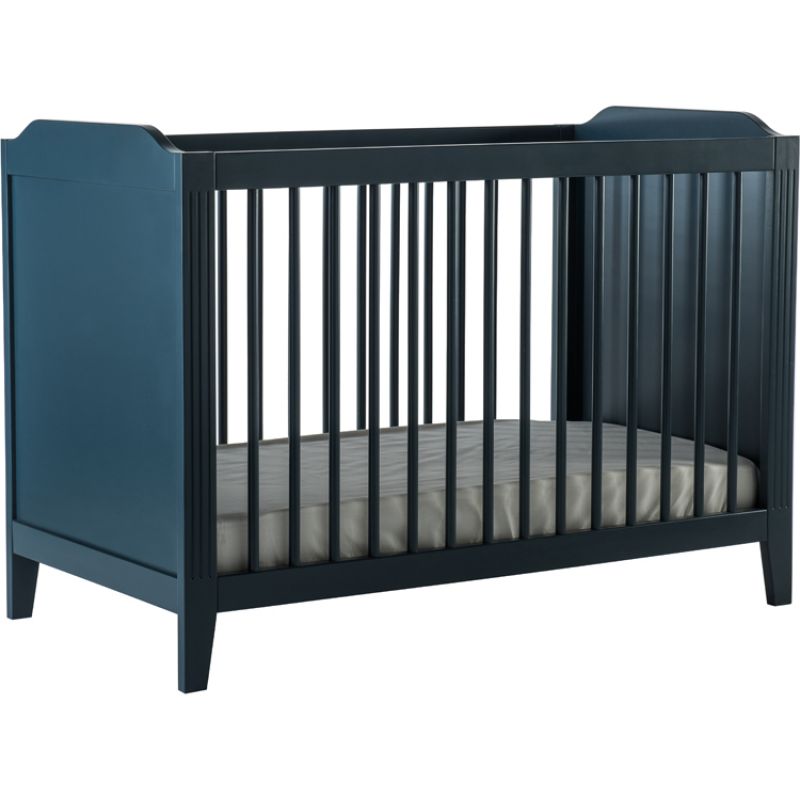 Lit bébé à barreaux Opéra bleu prestige (60 x 120 cm) Maison Charlotte