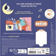 Livre sonore Ma comptine animée - Au clair de la lune