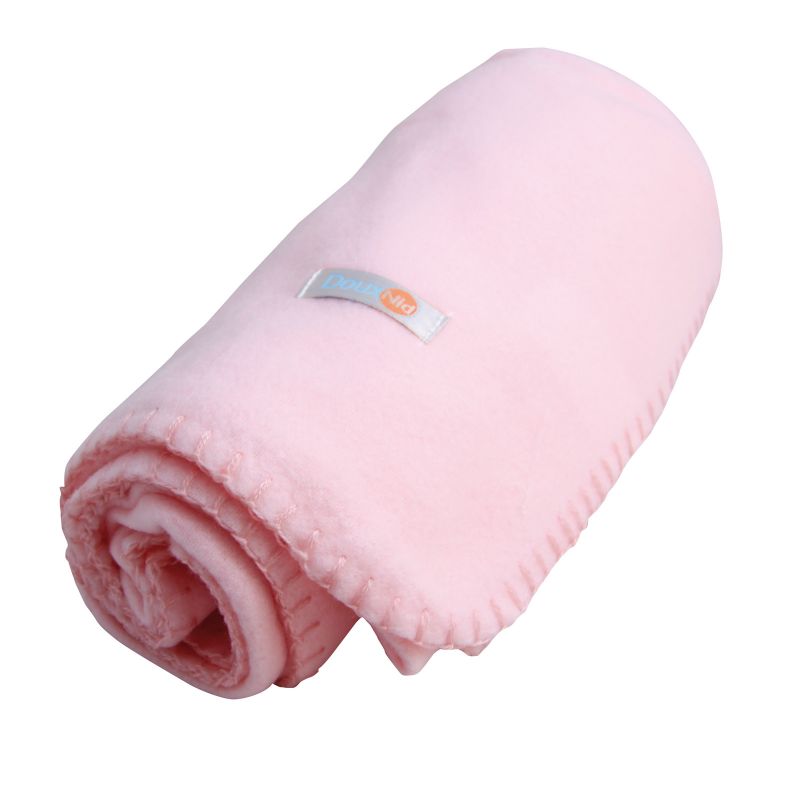couverture polaire Pola rose Doux Nid (75 x 100 cm) Domiva