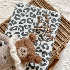 Protège carnet de santé Chloé Graou Greige