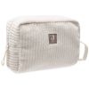 Trousse de toilette Cloudy Rib Oatmeal Jollein Produit 1