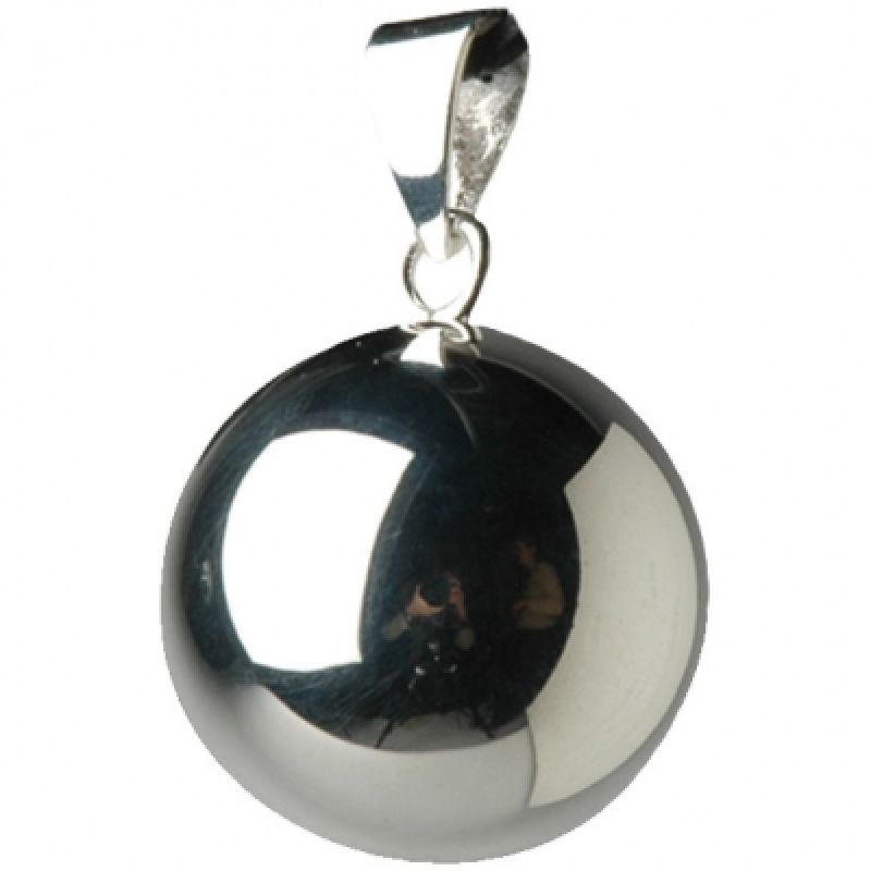 Bola rond argenté 20 mm Bola