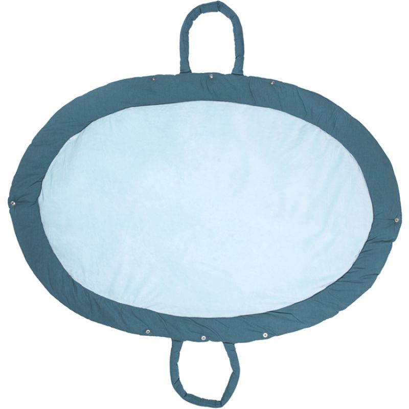 Tapis de jeu 2 en 1 convertible en sac Palmier céladon BB & Co