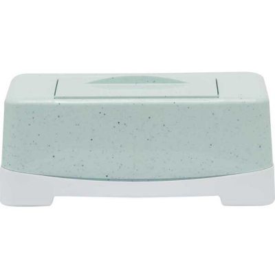 Boîte à lingettes Speckles Mint vert d'eau  par Luma Babycare