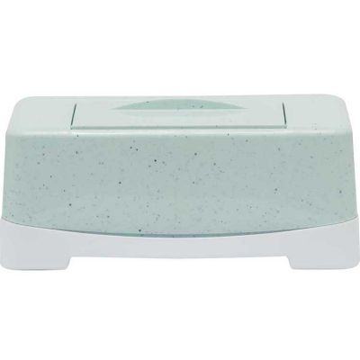 Boîte à lingettes Speckles Mint vert d'eau