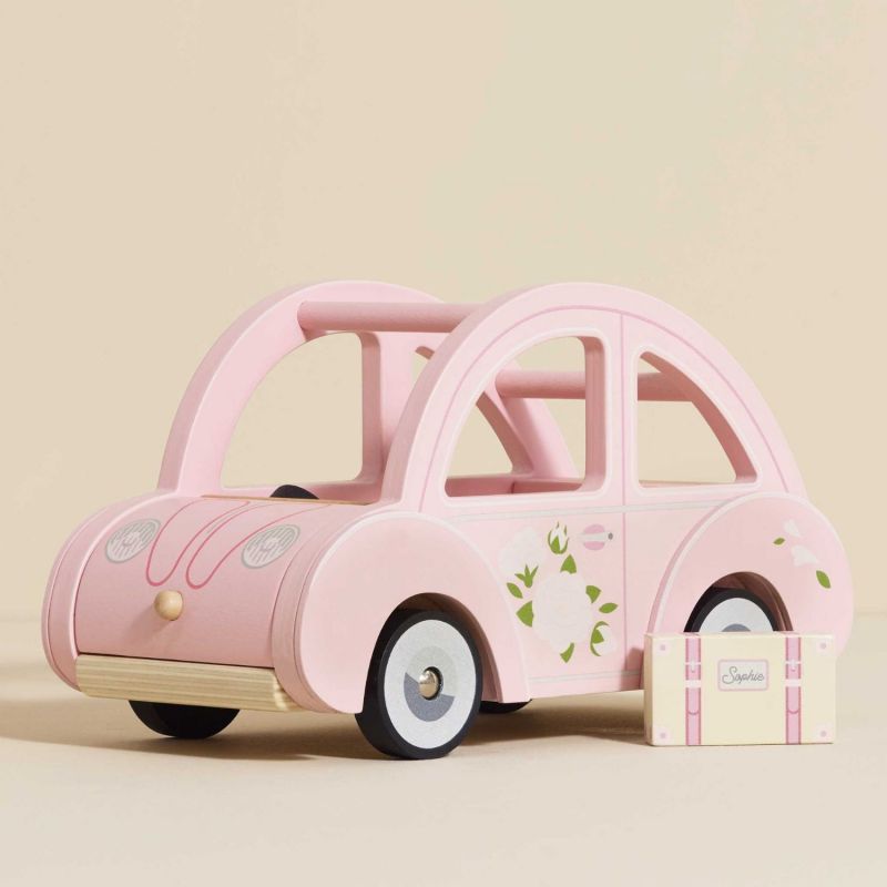 Voiture en bois FSC de sophie pour figurines Le Toy Van Ambiance 4