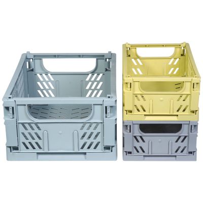 Lot de 3 caisses de rangement Ella