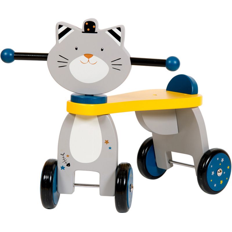 Porteur chat Fernand Les Moustaches Moulin Roty