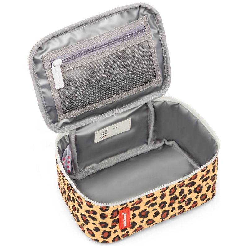 Lunch bag isotherme Léopard Hello Hossy Produit ouvert 3