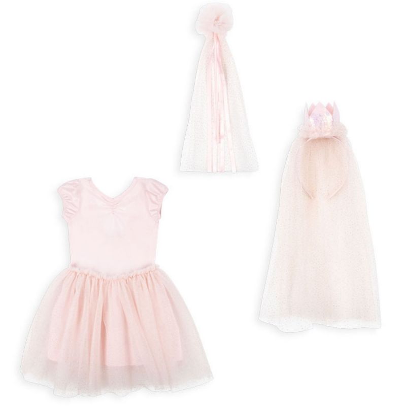 Déguisement princesse et couronne Cloud Pink (5-6 ans) Konges Slojd Produit 2