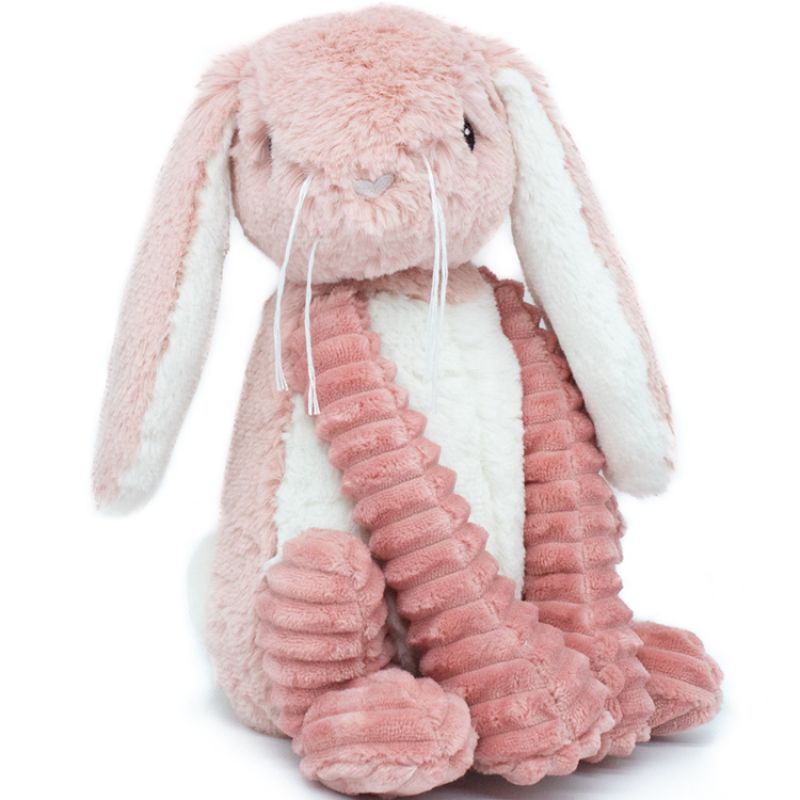 Peluche Toudou le lapin rose Les Ptipotos Les Déglingos