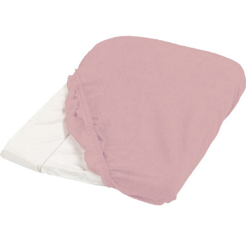 Housse de matelas à langer vieux rose (50 x 75 cm) Candide