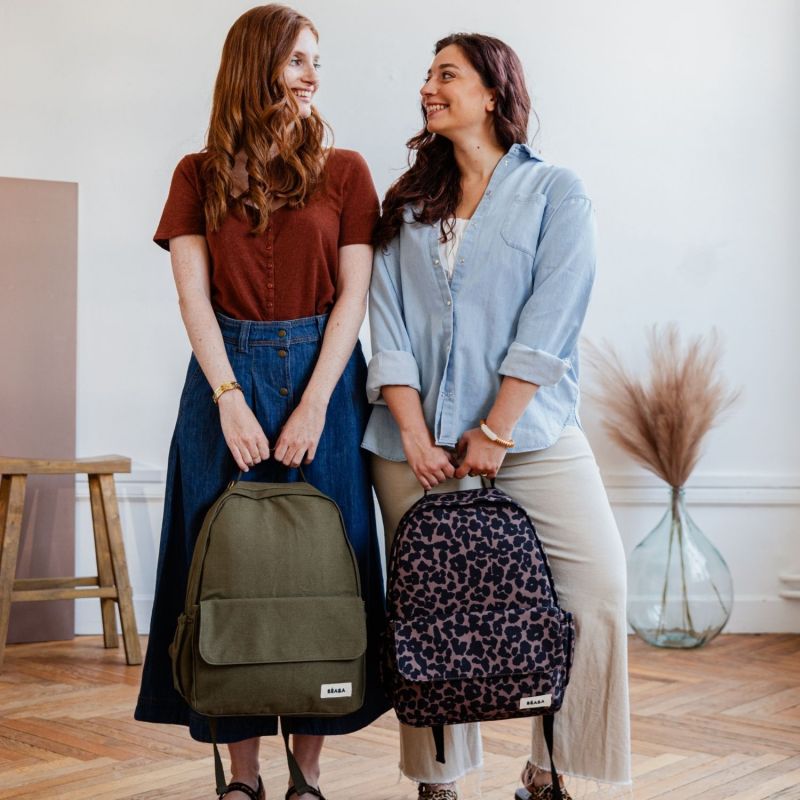 Sac à dos à langer Tokyo Léopard Béaba Ambiance 6