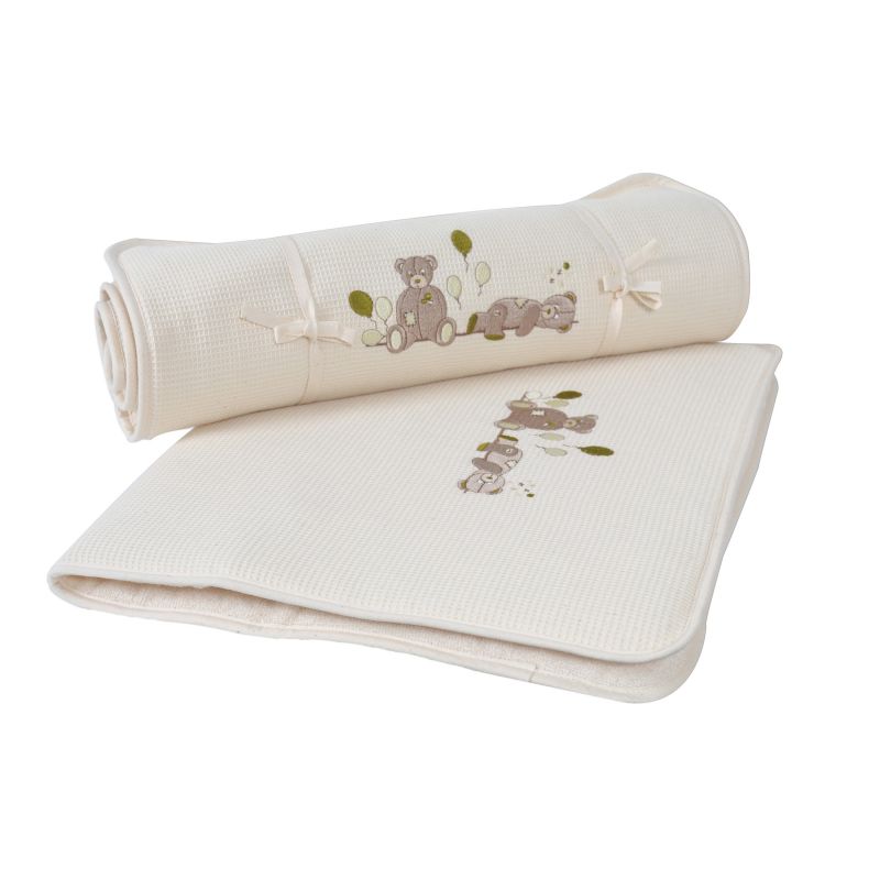 Tapis à langer rouleau Nounours (45 x 75 cm) 