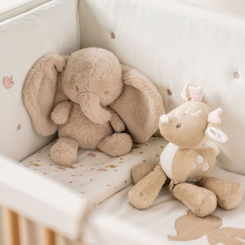 Peluche Fanfan l'éléphant Sable (28 cm) Nattou Ambiance 4