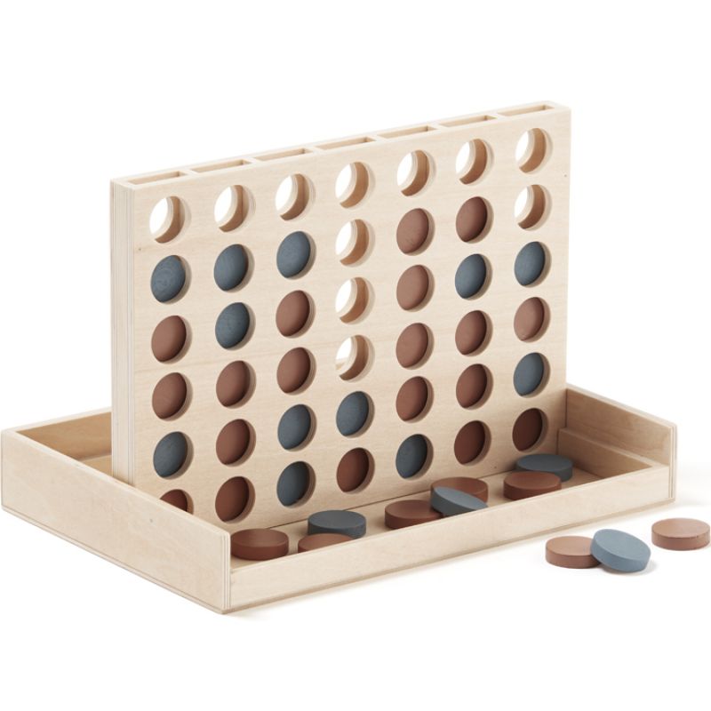 Jeu puissance 4 en bois - Reconditionné Kid's Concept Produit 1