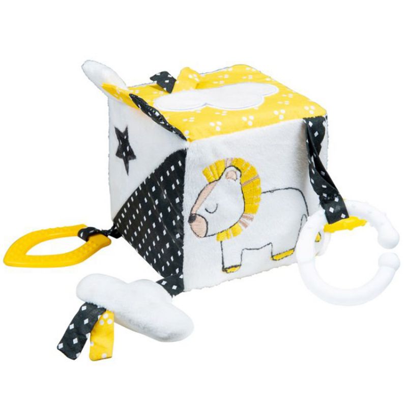 Cube d'activités Pluche et Pompon Sauthon