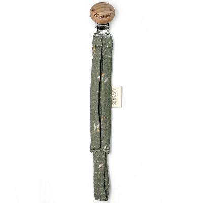 Attache sucette Wood Misty Woods Babyshower