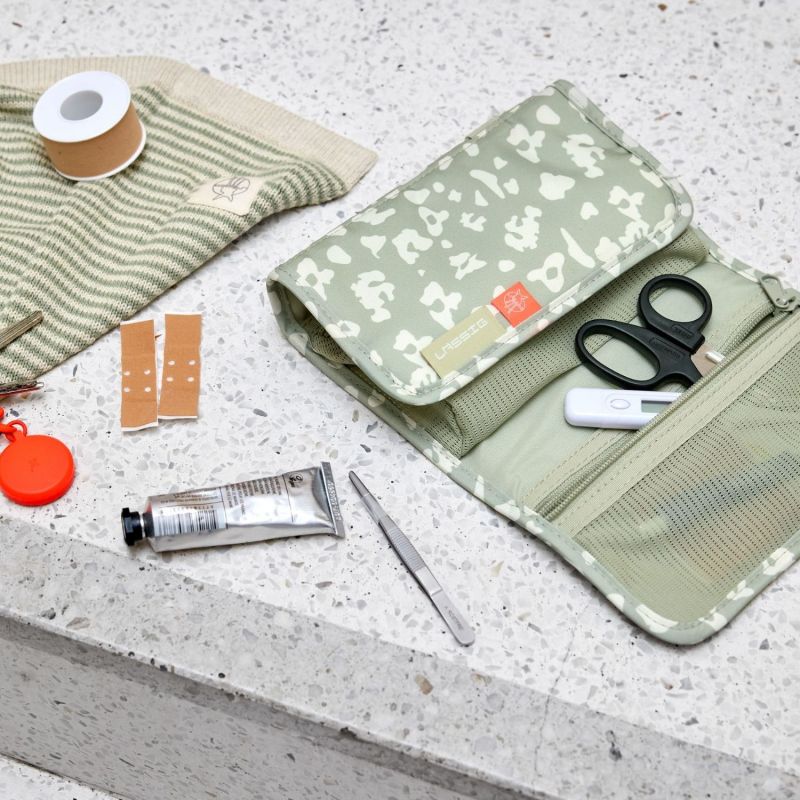 Pochette 1ers secours Leo kaki clair Lässig Ambiance 2