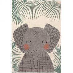 Tapis rectangulaire éléphant Junko (120 x 170 cm)