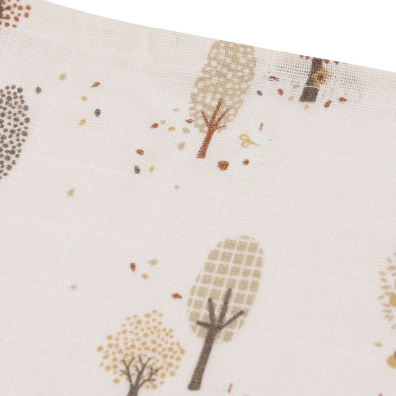 Lot de 3 mini langes en gaze de coton Tiny Park (31 x 31 cm) Jollein Produit 4