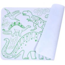 Mini tapis à colorier Dino  par Super Petit