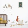 Stickers Forest happiness famille renard (29,7 x 42 cm)  par Lilipinso