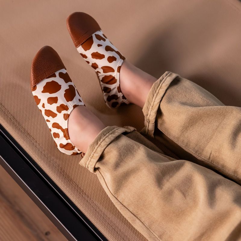 Chaussons tout-terrain Les Petites Vaches (pointures 18-20) Les Pas Petits Ambiance 1