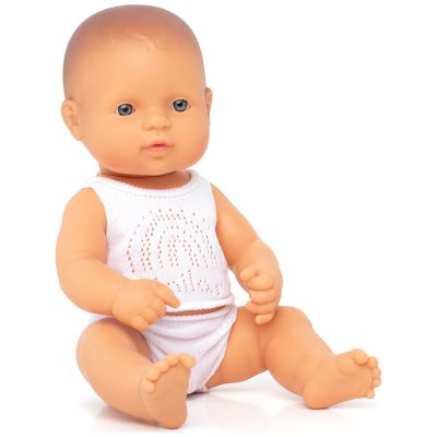 Poupée bébé garçon européen (32 cm)  par Miniland