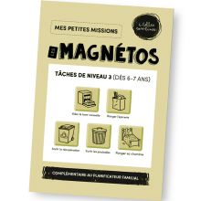 Magnets Tâches de niveau 3 (dès 6 ans) - Les Magnétos  par Les belles combines