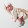 Bonnet de naissance Ivory (1-3 mois) Babyshower Ambiance 2