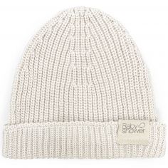 Bonnet de naissance Ivory (1-3 mois) - Babyshower