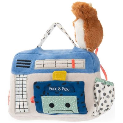 Radio cassette musical Puce et Pilou (22 cm)