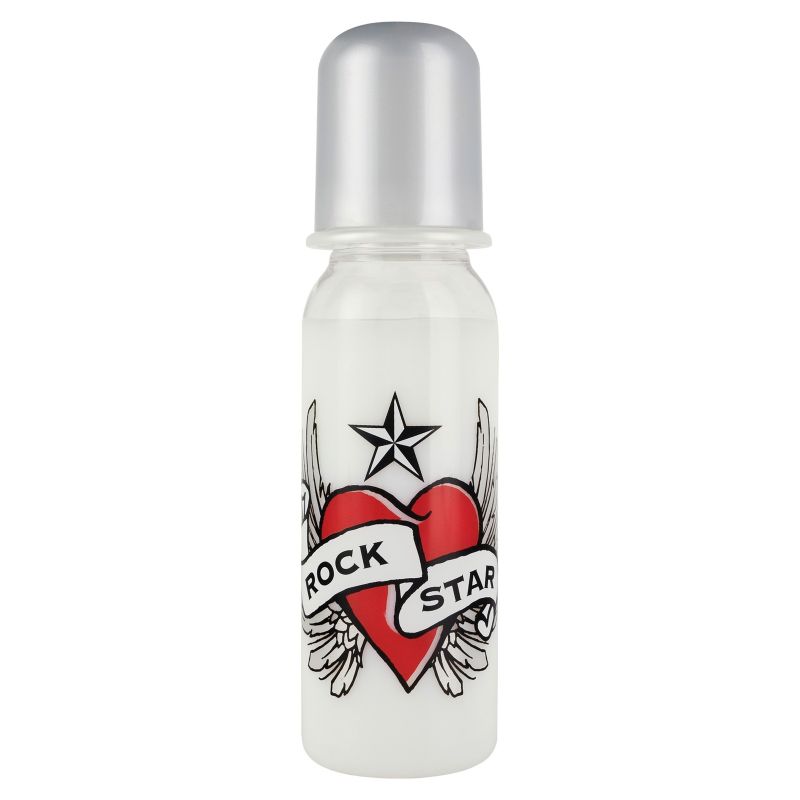 Biberon Coeur Rock Star (250 ml)  Rock Star Baby