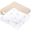 Set de 2 langes en gaze de coton Baby Bunny (70 x 70 cm) Little Dutch Produit 2