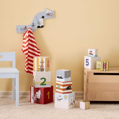 Cubes à empiler Moomin (10 pièces)