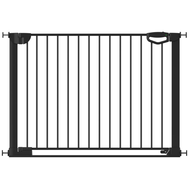 Barrière de sécurité Easylock Flatstep Noire (111 à 118 cm) Geuther Produit 1