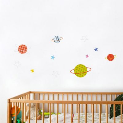 Stickers muraux 4 Planètes étoiles Série-Golo