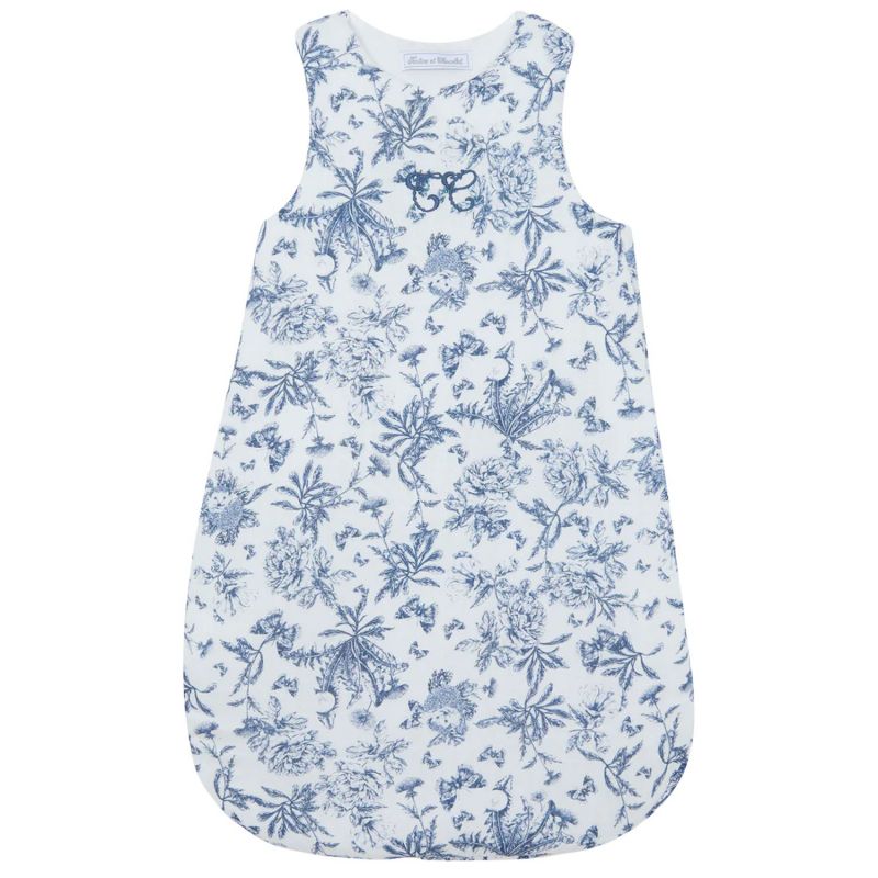Gigoteuse Toile de Jouy bleu (3-9 mois) Tartine et Chocolat Produit 1