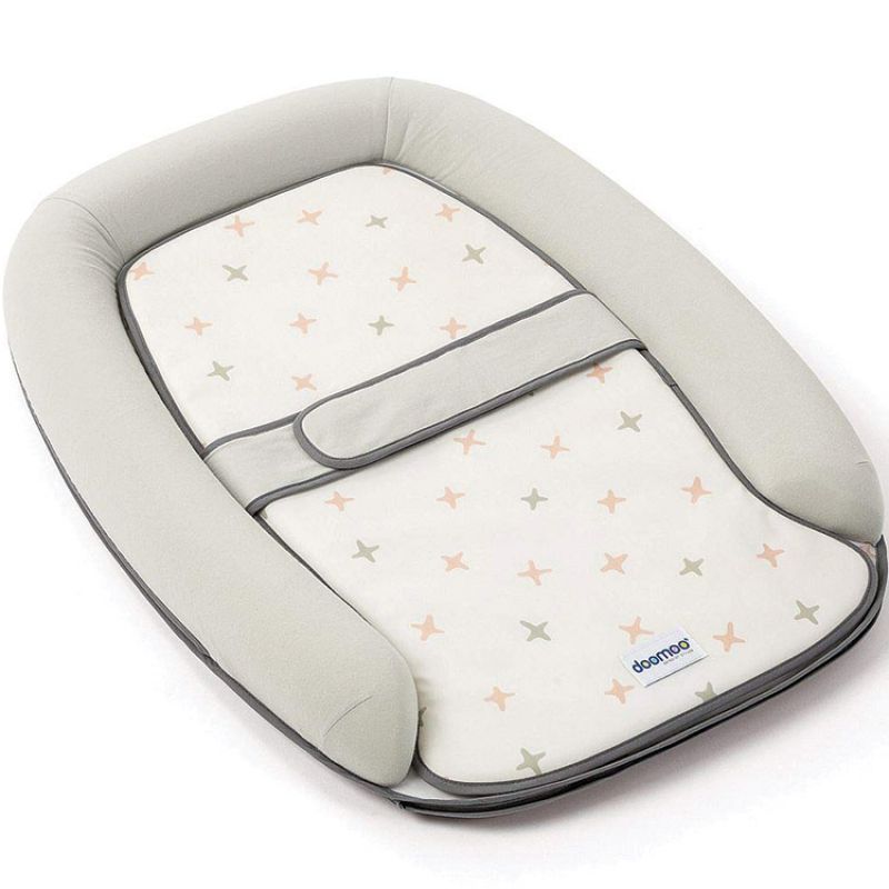 Matelas à langer Cosycare doomoo gris et rose Babymoov