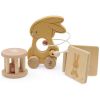 Coffret cadeau en bois Bunny Luz (3 pièces) Jollein Produit 1