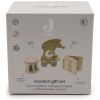 Coffret cadeau en bois Bunny Luz (3 pièces) Jollein Packaging 4