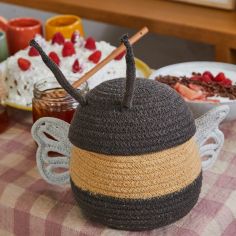 Panier de rangement Bébé Abeille (Ø 15 x 15 cm)