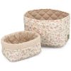 Lot de 2 paniers de rangement matelassé Augusta Cam Cam Copenhagen Produit 1